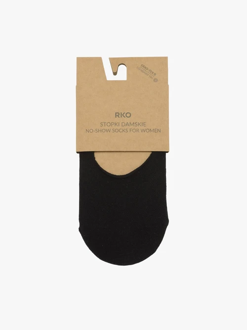 Czarne stopki bawełniane damskie