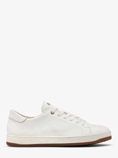 Białe półbuty sportowe na dwukolorowym spodzie