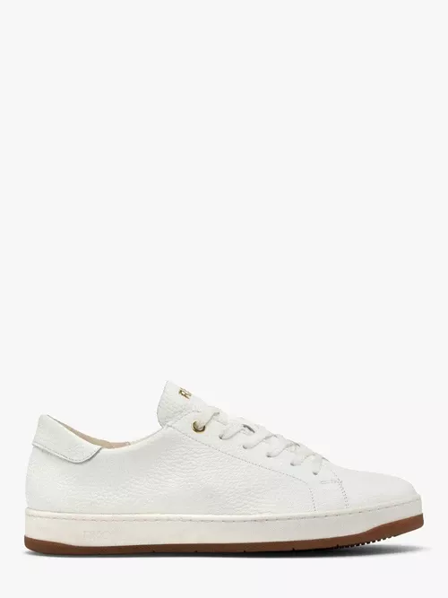 Białe półbuty sportowe na dwukolorowym spodzie