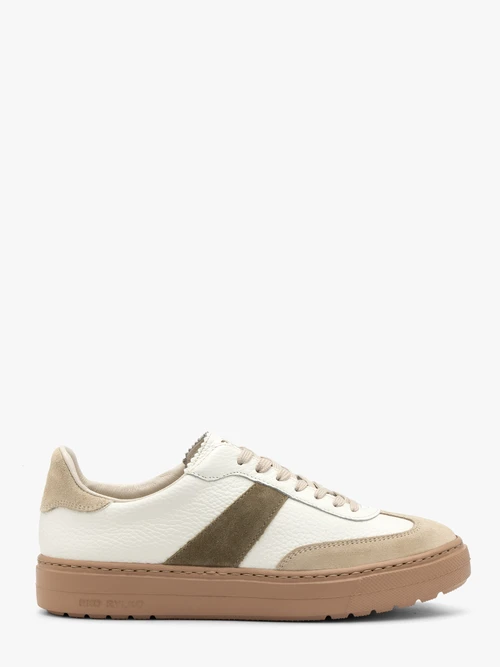 Beżowe sportowe półbuty damskie