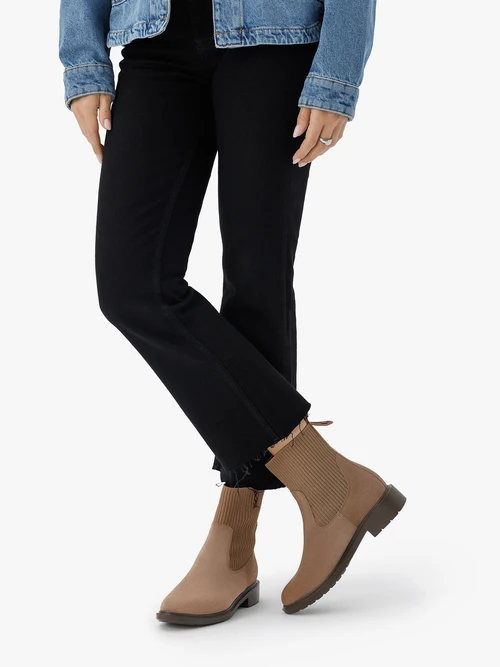 Piaskowe sztyblety ze ściągaczem