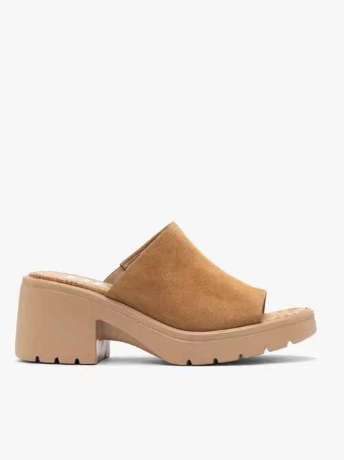 Rude klapki damskie wsuwane