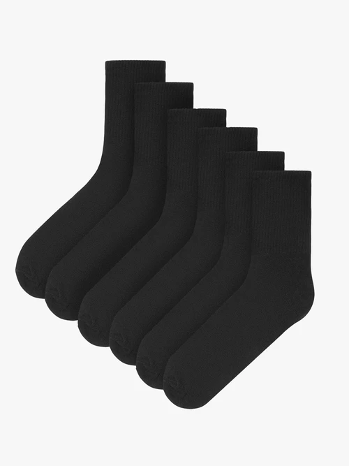 Czarne skarpetki męskie trójpak