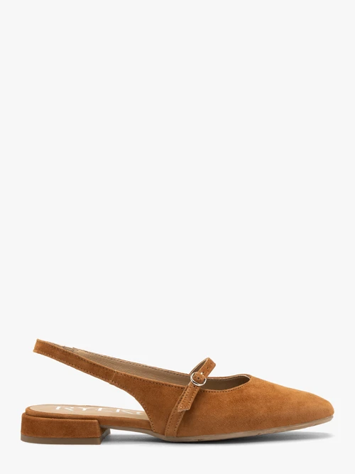 Rude czółenka slingback