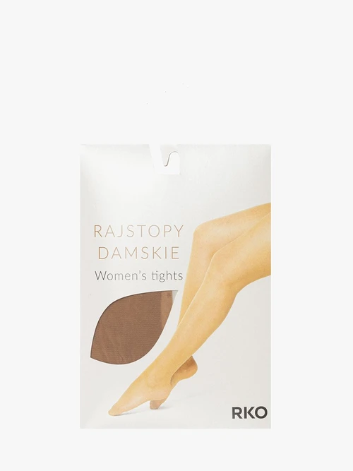 Cienkie rajstopy klasyczne w kropki 8 DEN