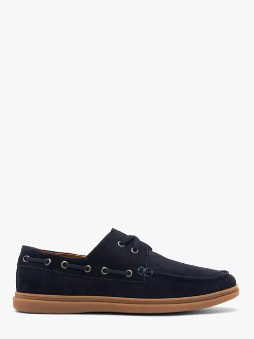 Granatowe półbuty męskie sznurowane