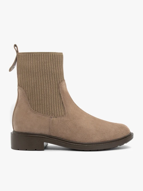 Piaskowe sztyblety ze ściągaczem