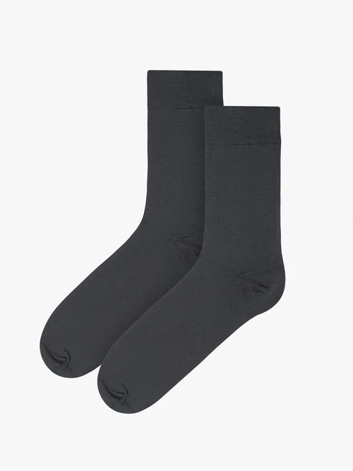 Szare męskie skarpety bambusowe