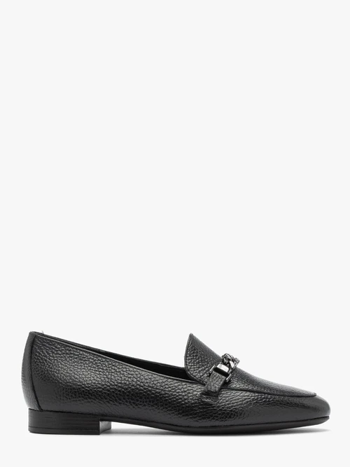 Czarne mokasyny damskie