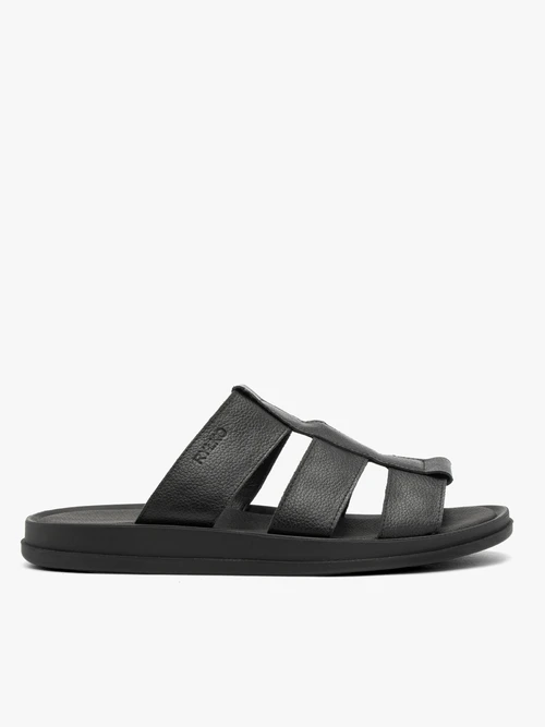 Czarne klapki męskie