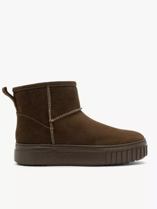 Ciemnozielone krótkie śniegowce