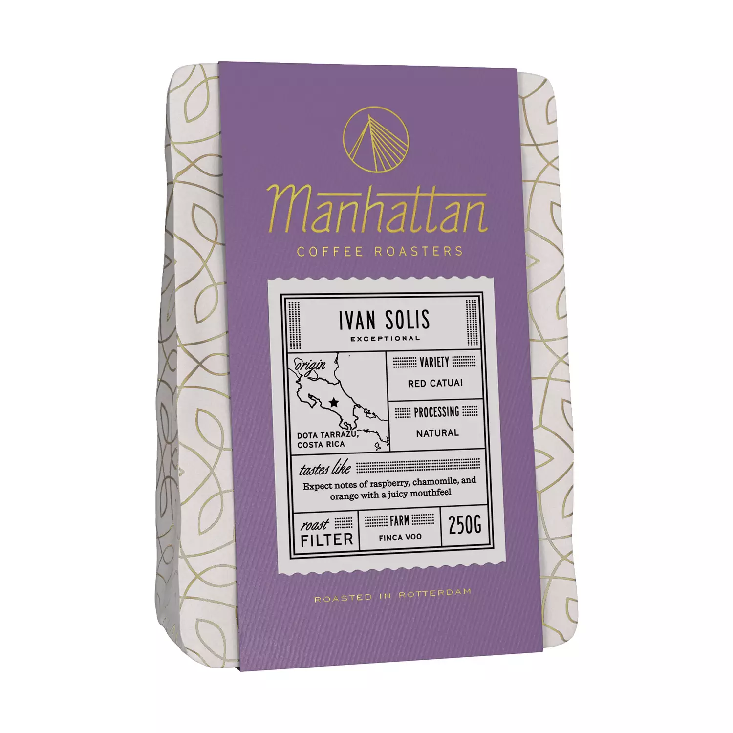 Manhattan Coffee Roasters - kawa ziarnista Kostaryka Ivan Solis Natural Filter 250 g