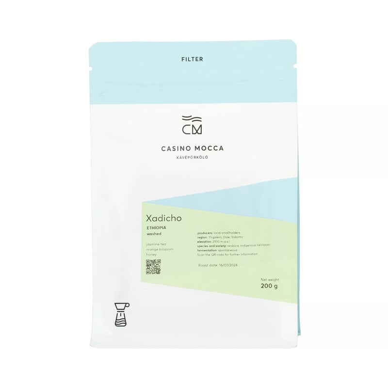 Casino Mocca - Etiopia Xadicho Washed Filter 200g