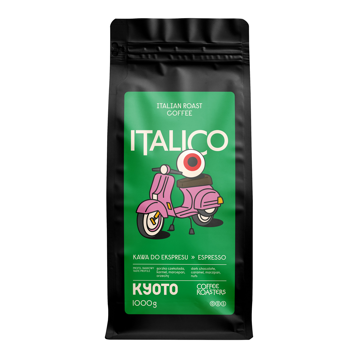 KYOTO - kawa ziarnista Organza Espresso Blend 1 kg