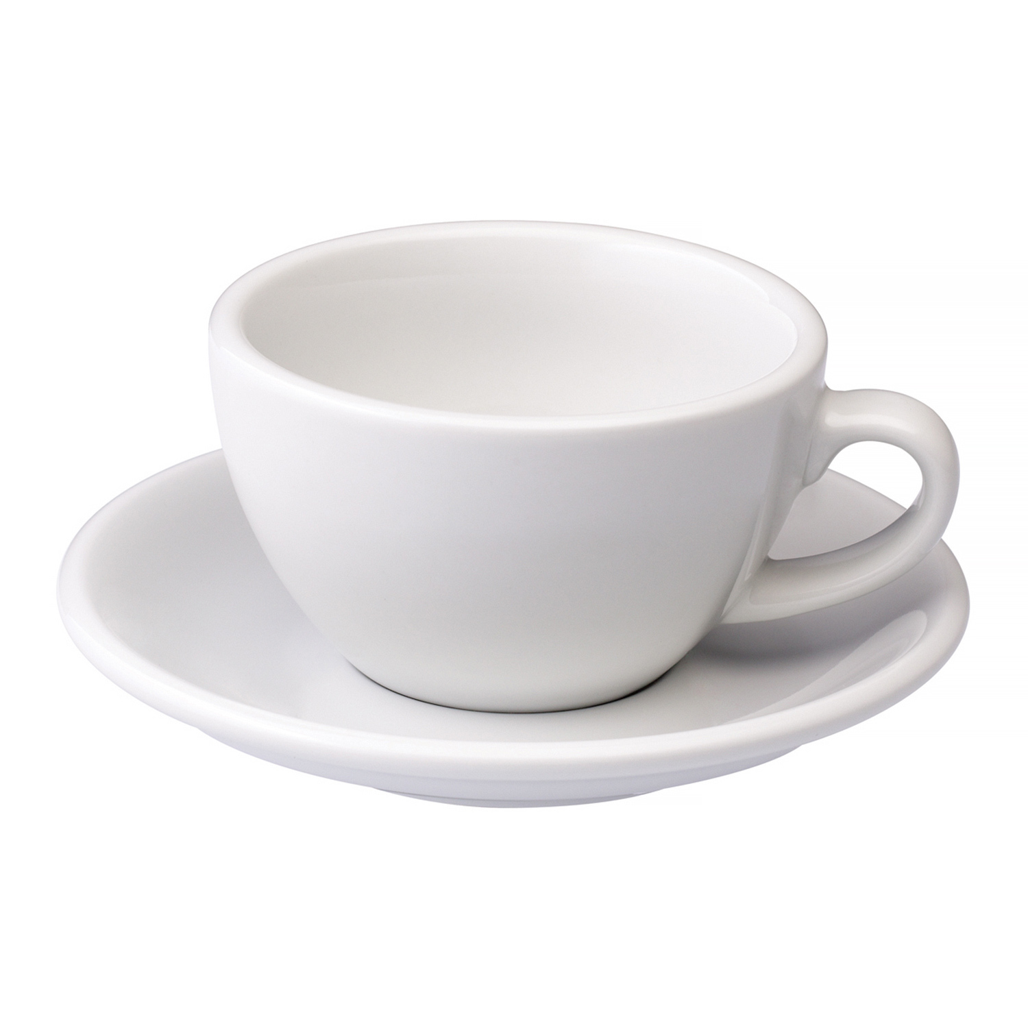 Loveramics Egg - Filiżanka i spodek Cappuccino 200 ml - White