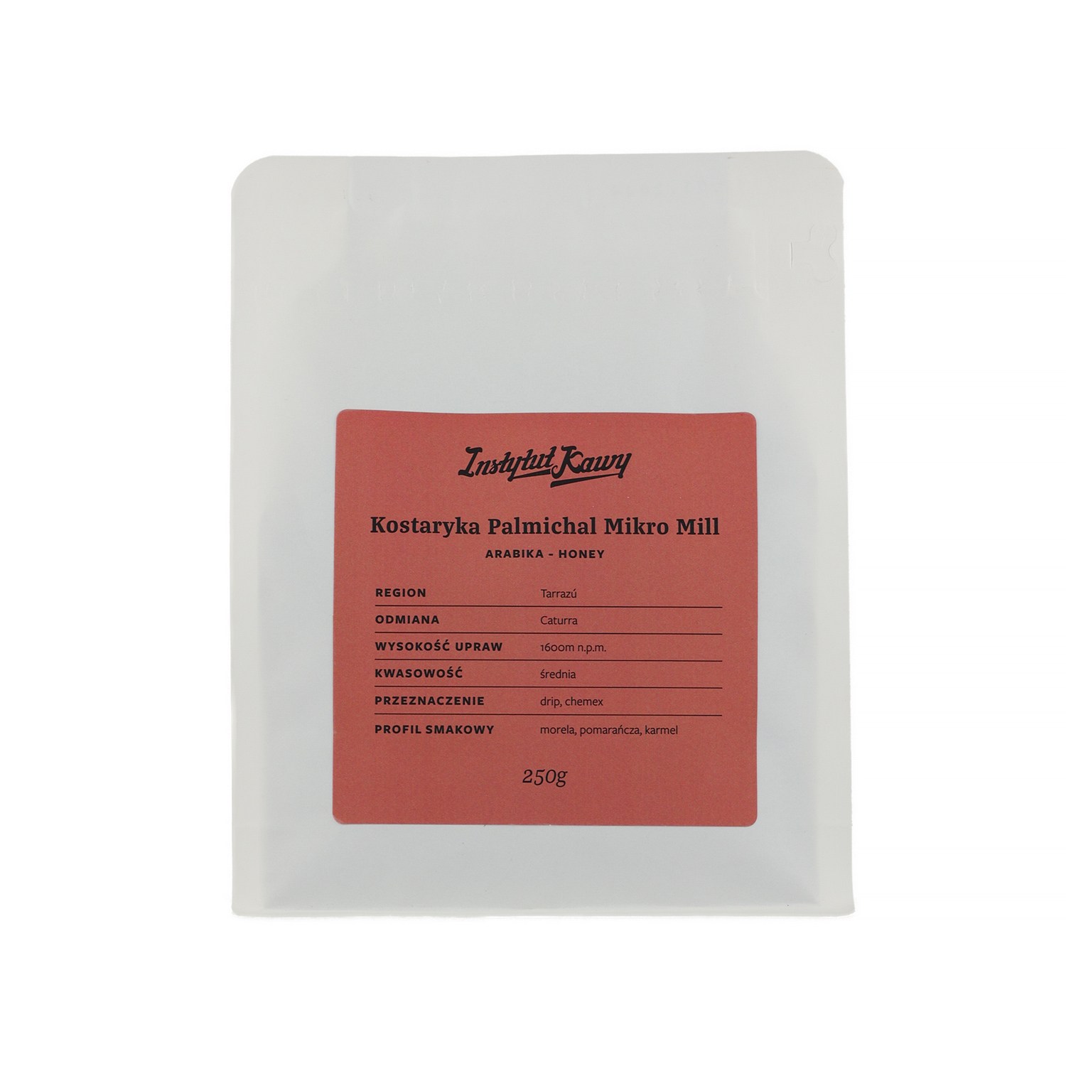 Instytut Kawy - Kostaryka Palmichal Mikro Mill Honey Filter 250g