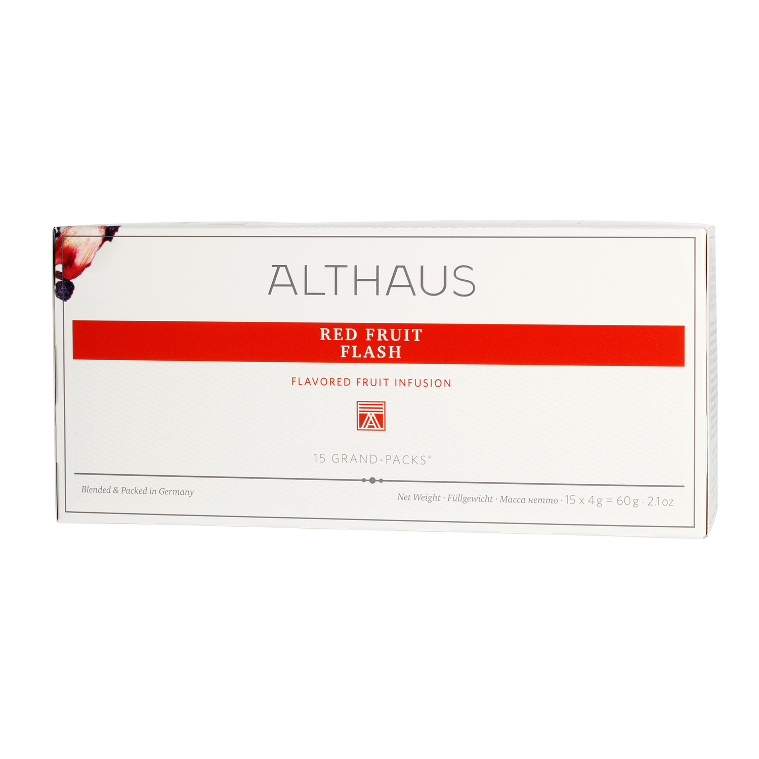 Althaus - herbata owocowa Red Fruit Flash Grand Pack 15 saszetek