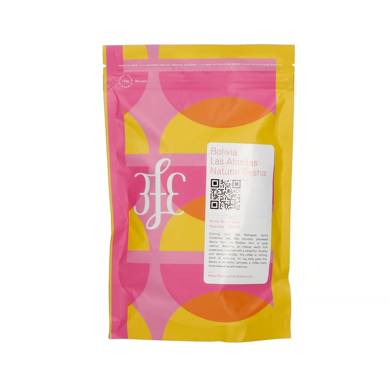 3fe - Boliwia Las Alasitas Natural Gesha Omniroast 125g