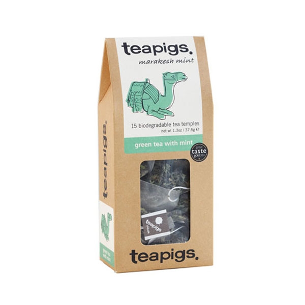 Teapigs - herbata zielona Green Tea with Mint 15 saszetek