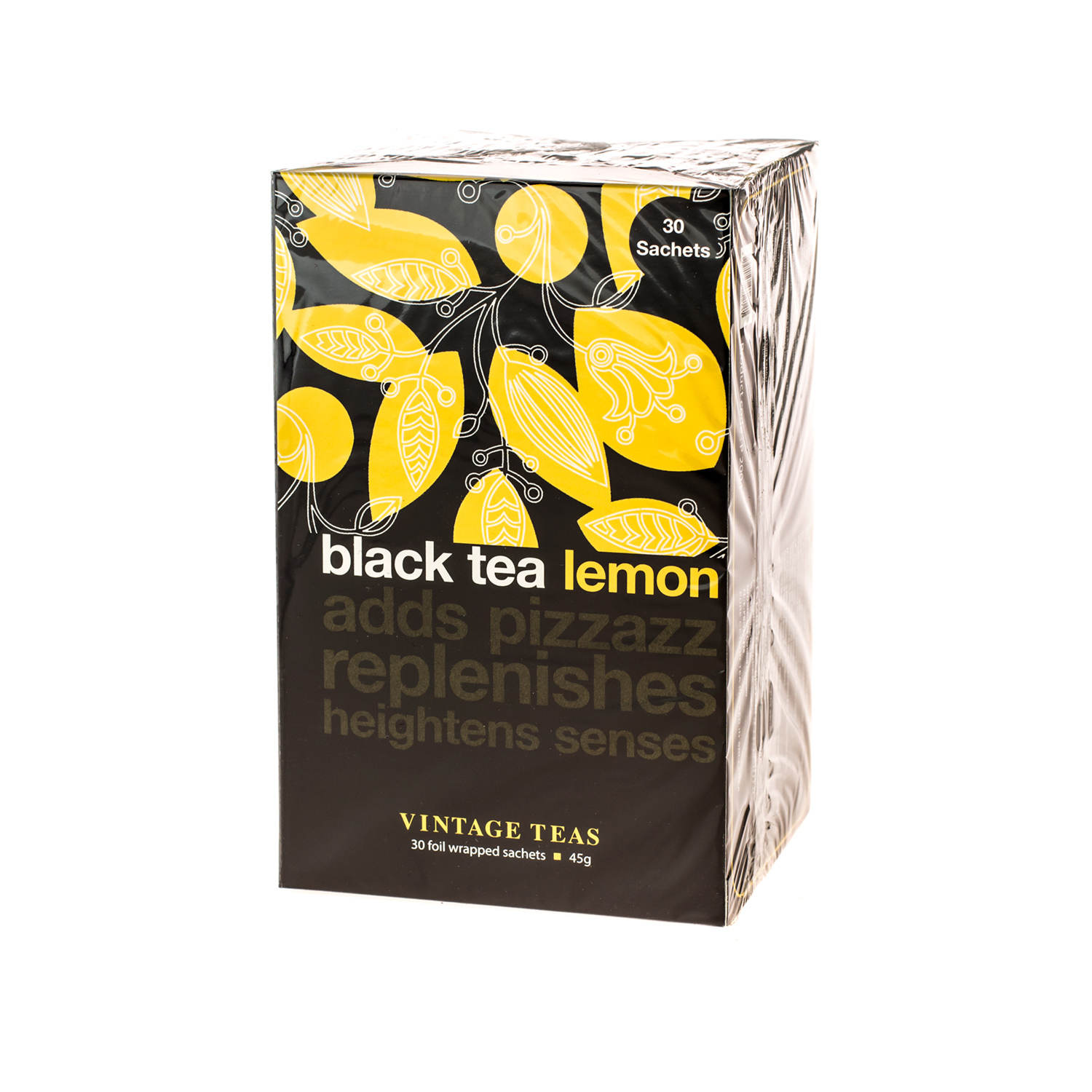 Vintage Teas - herbata czarna Black Tea Lemon 30 saszetek