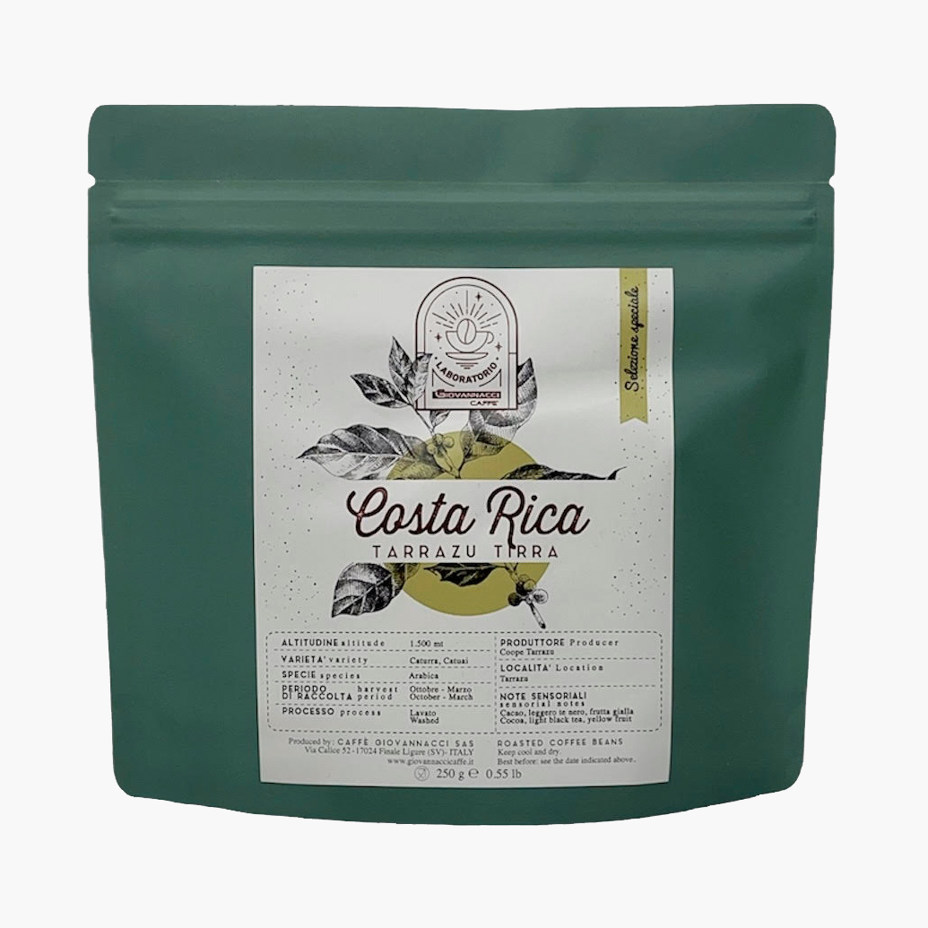 Giovannacci Caffe - kawa ziarnista Kostaryka Tarrazu Tirra Omniroast 250 g