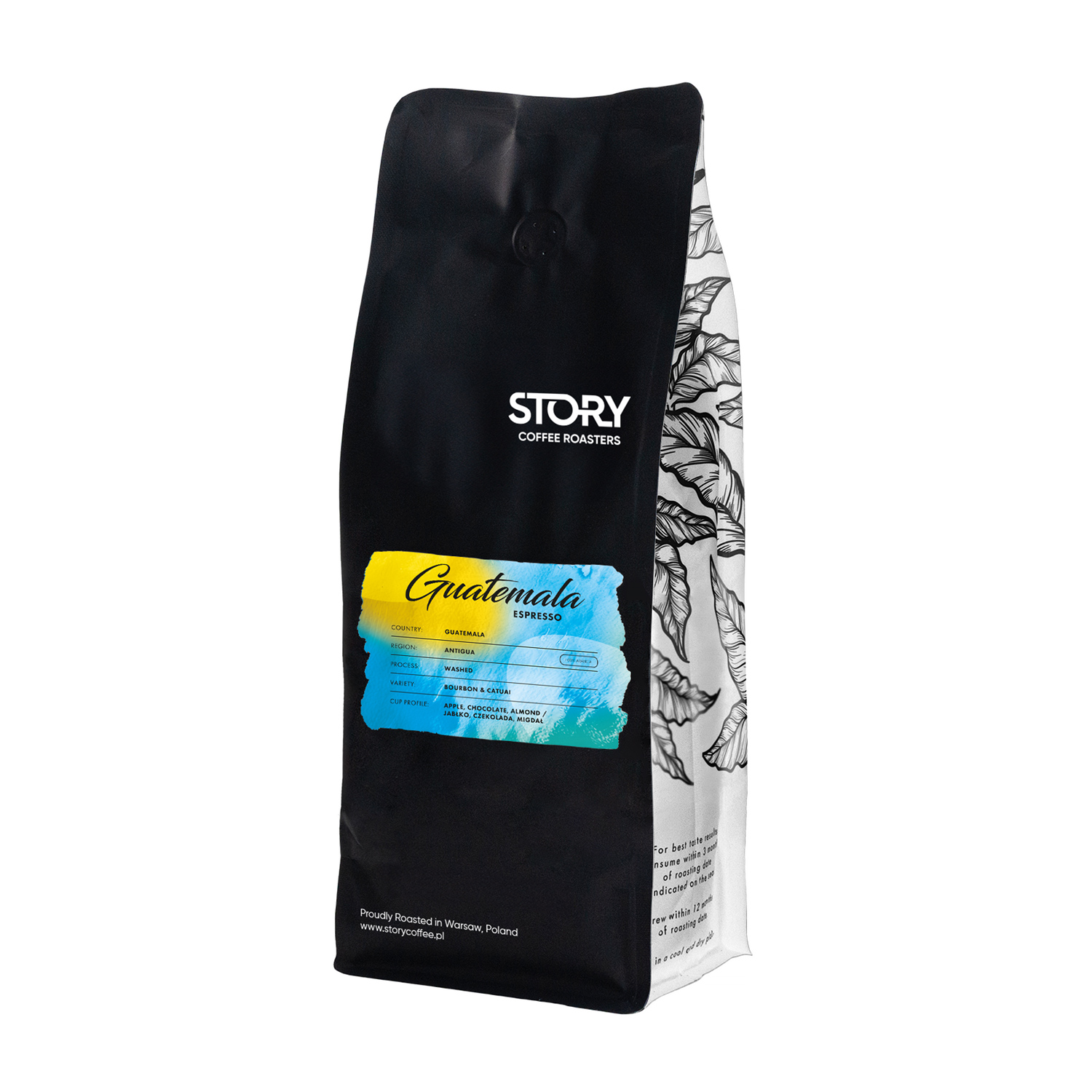 Story Coffee Roasters - kawa ziarnista Gwatemala Antigua Washed Espresso 1 kg