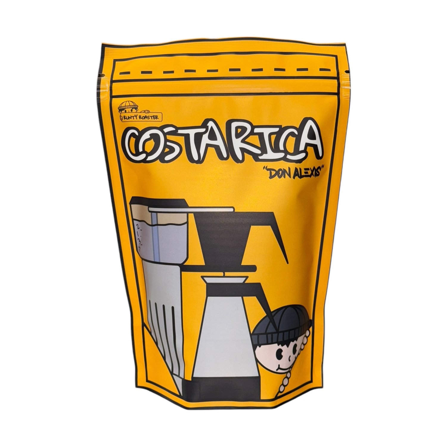 Runty Roaster - kawa ziarnista Kostaryka Don Alexis Washed Filter 250 g