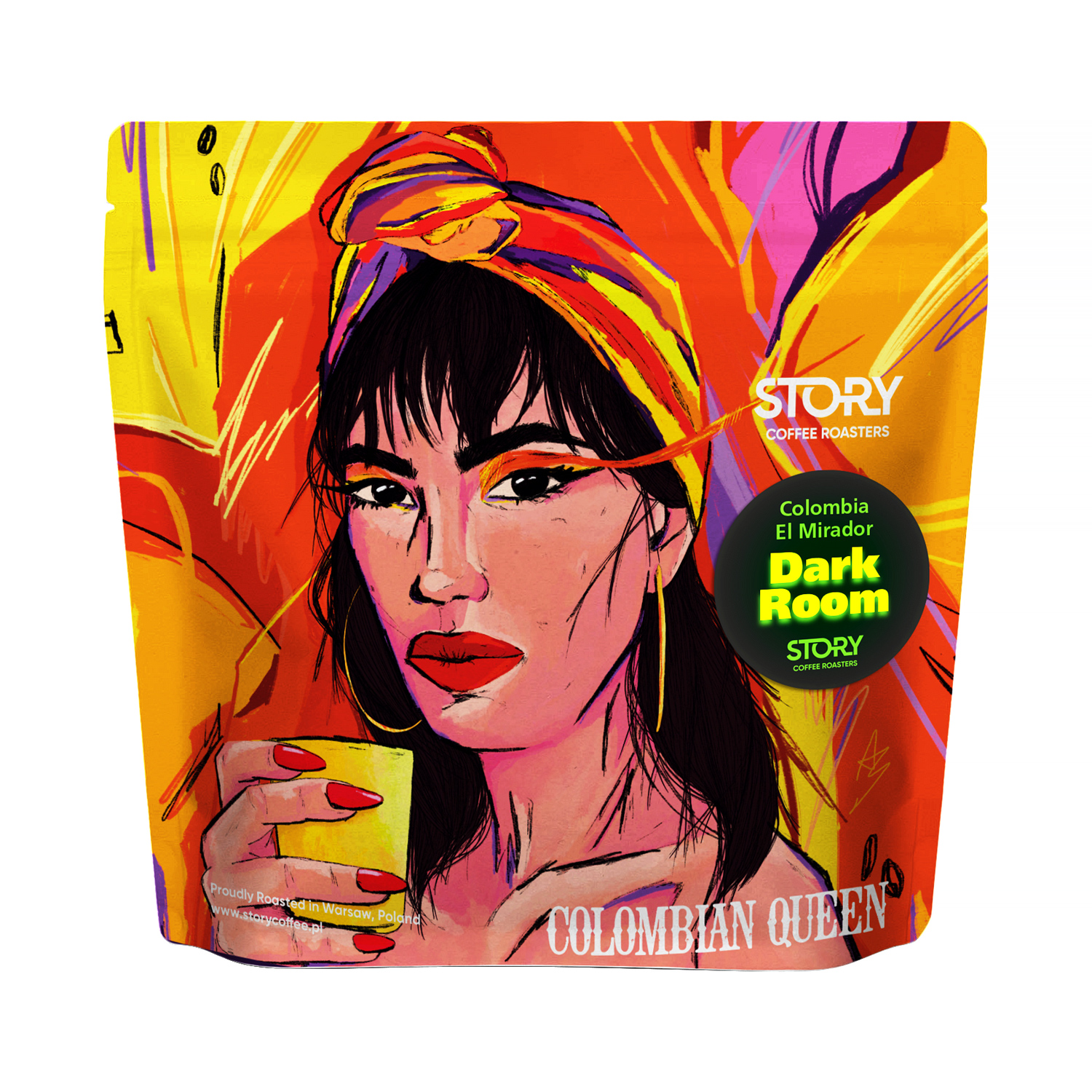 Story Coffee Roasters - kawa ziarnista Kolumbia Finca El Mirador Natural Dark Room Filter 250 g