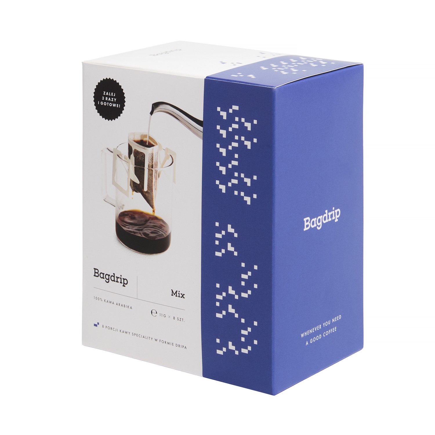 Bagdrip - kawa w saszetkach Mix - 8 saszetek 11 g