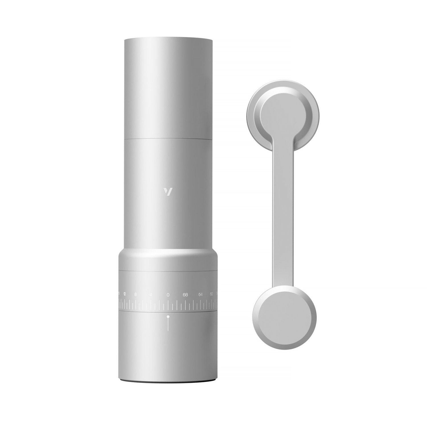 Varia - EVO Hybrid Grinder - Młynek hybrydowy srebrny