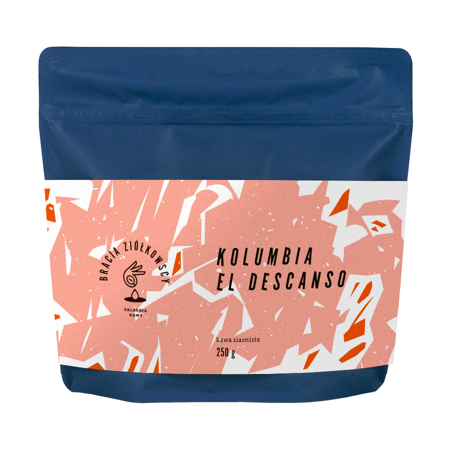 Bracia Ziółkowscy - kawa ziarnista Kolumbia El Descanso Washed Filter 250 g