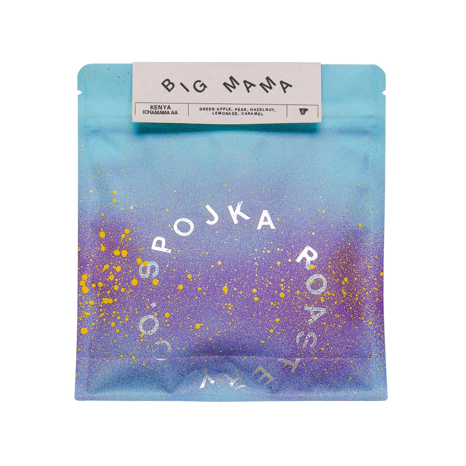 Spojka - kawa ziarnista Kenia Big Mama Fully Washed Espresso 200 g