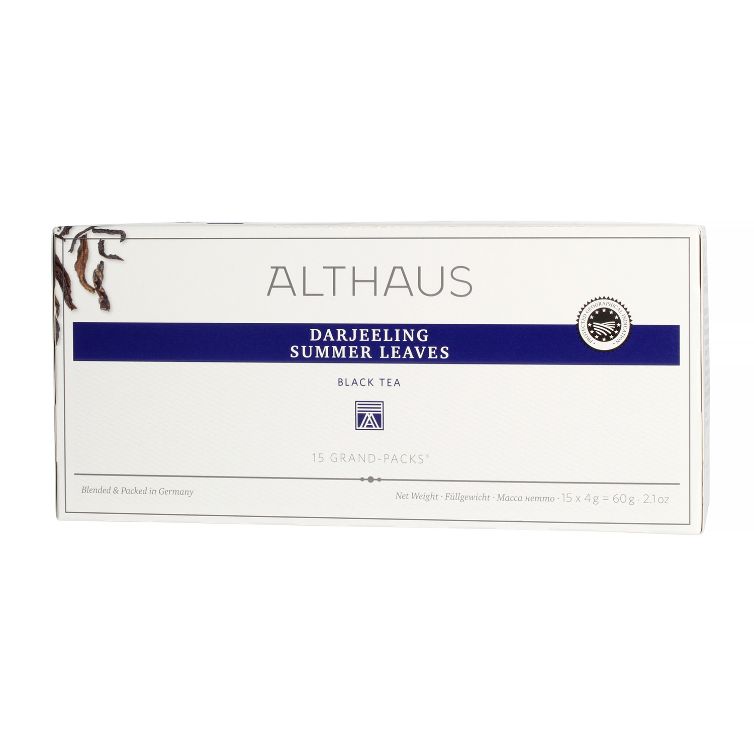 Althaus - herbata czarna Darjeeling Summer Leaves Grand Pack 15 saszetek