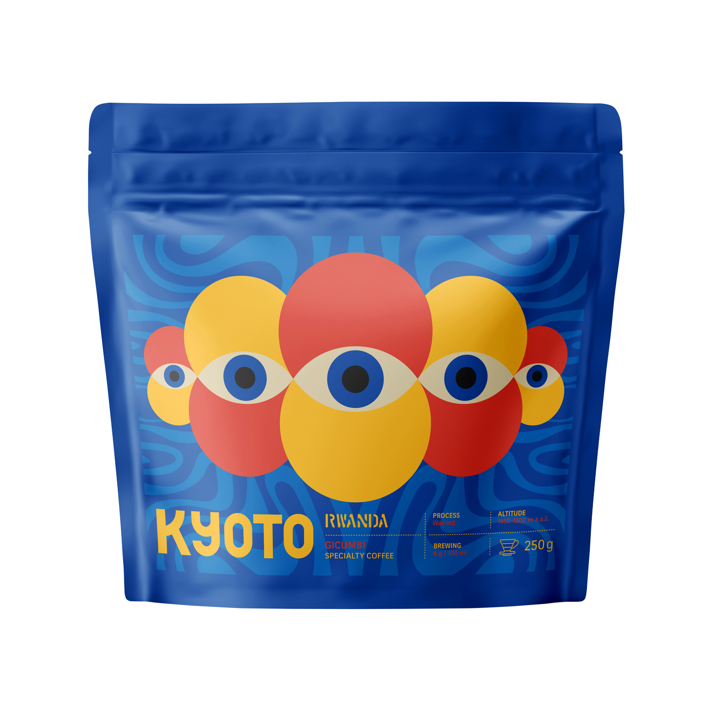 KYOTO - kawa ziarnista Rwanda Gicumbi Washed Filter 250 g
