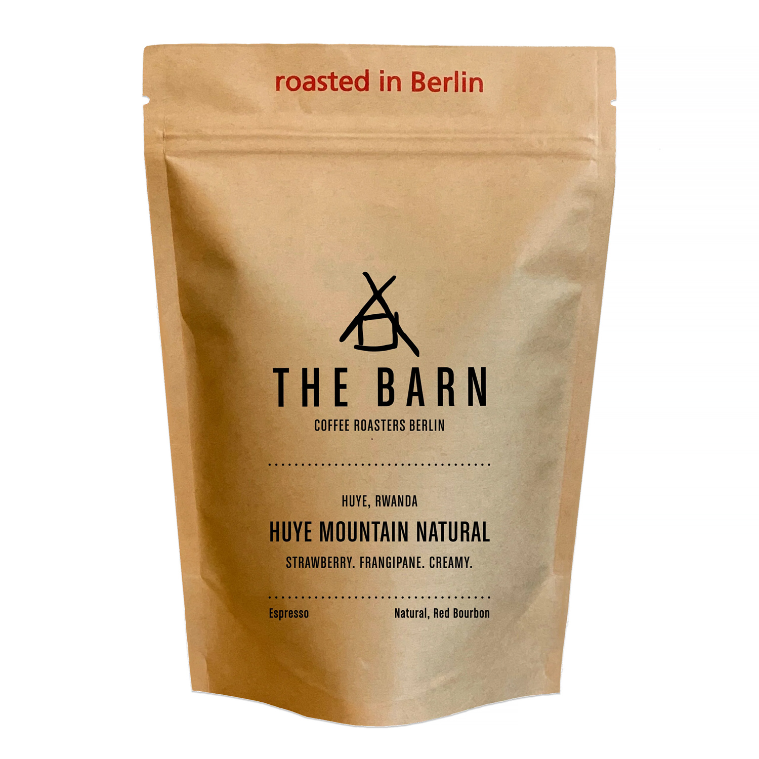 The Barn - kawa ziarnista Rwanda Huye Mountain Natural Espresso 250 g