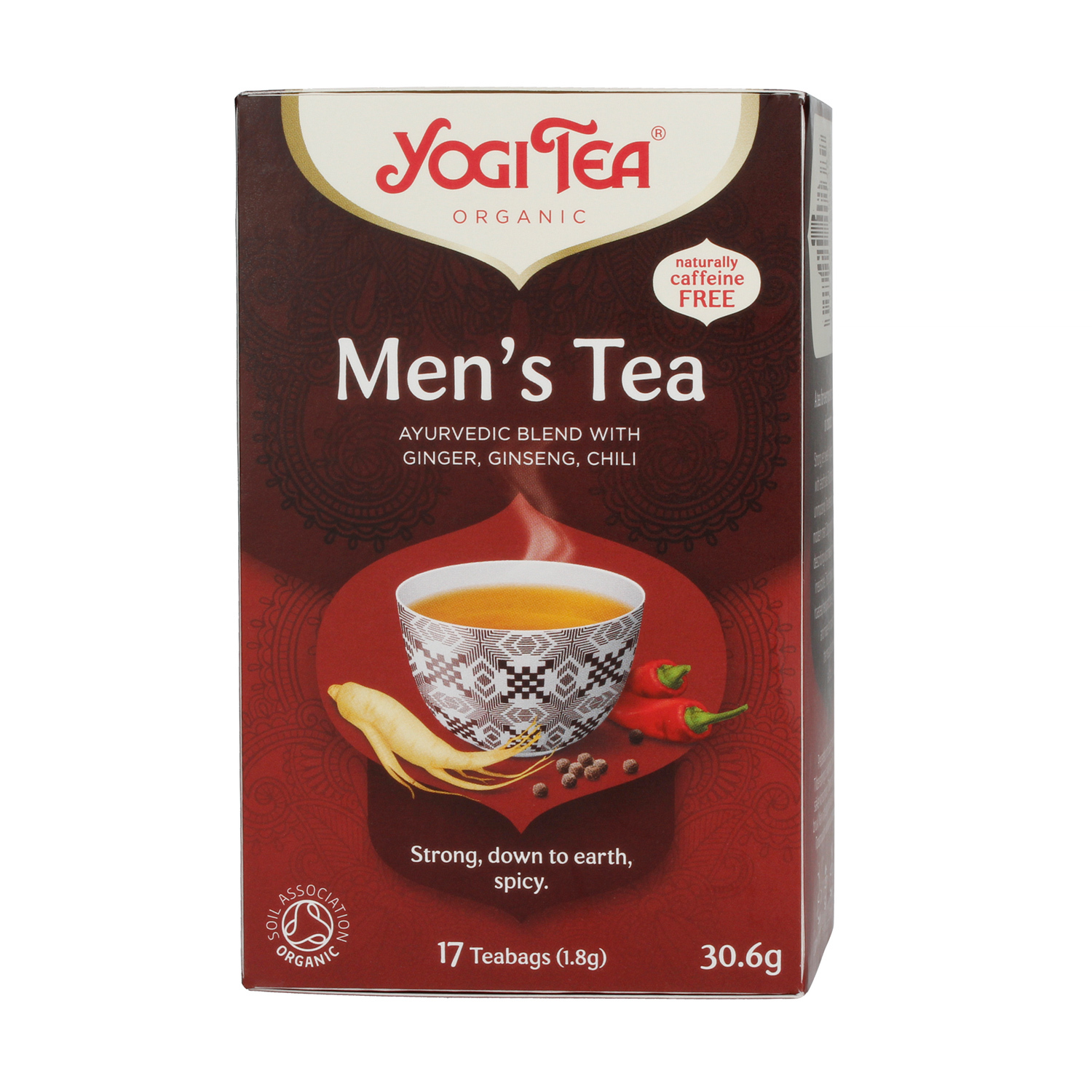 Yogi Tea - herbata ziołowa Men's Tea 17 saszetek