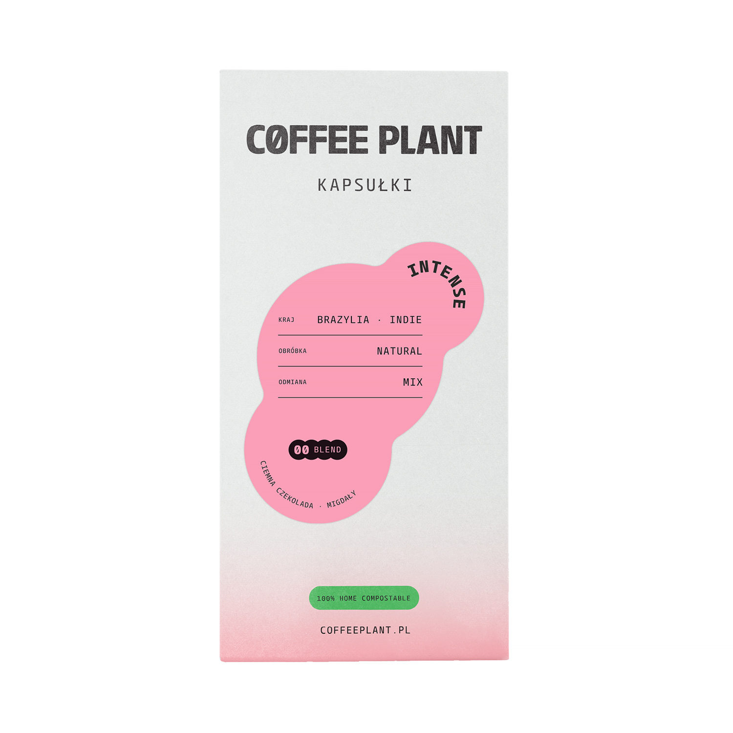 COFFEE PLANT - kawa w kapsułkach Intense - 10 kapsułek