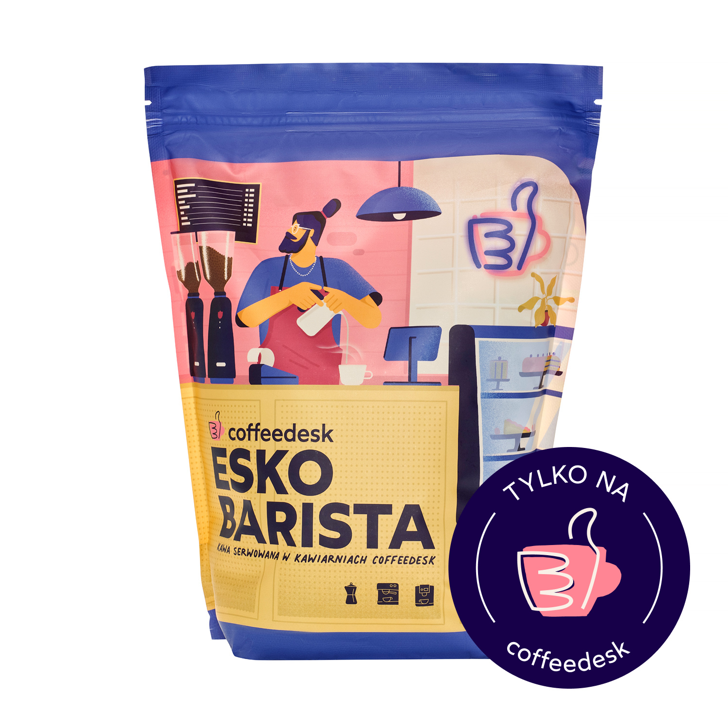 Coffeedesk - kawa ziarnista Esko Barista Brazylia Espresso 1 kg