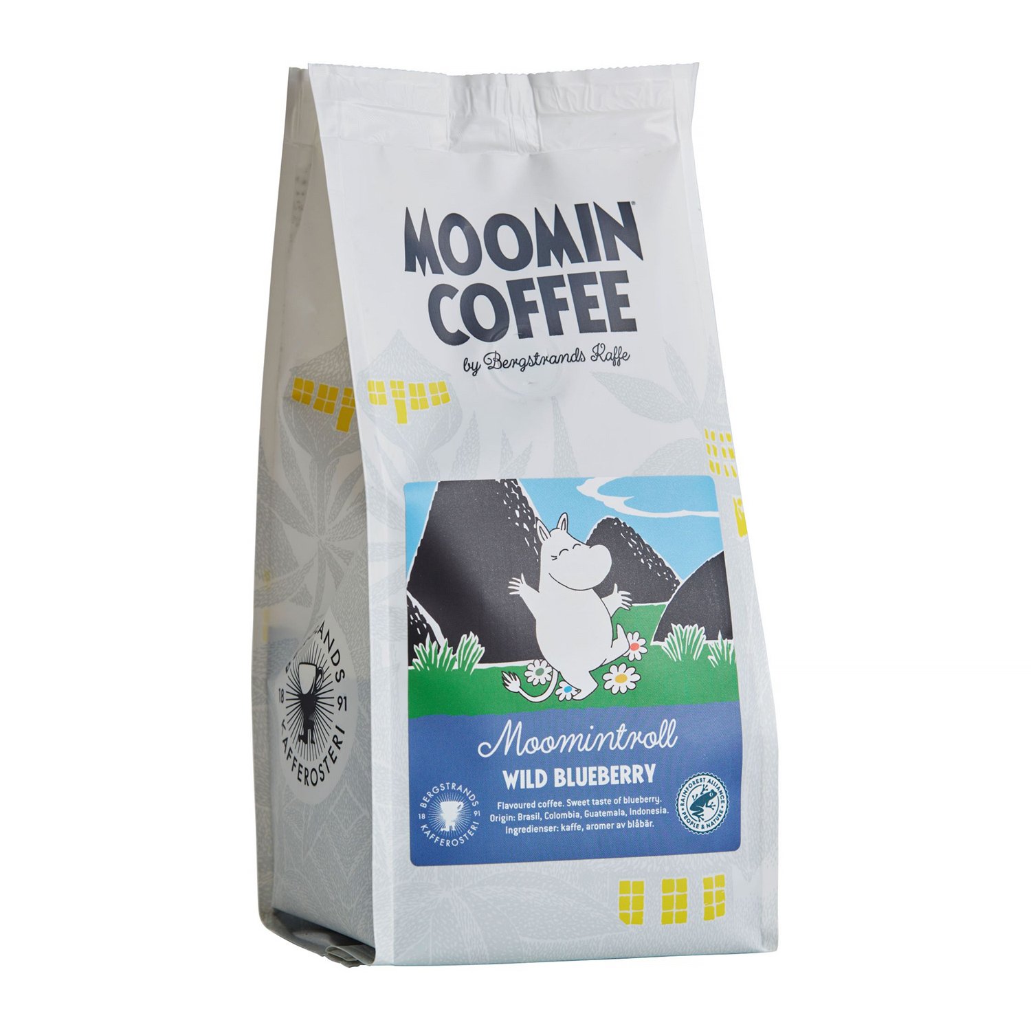 Bergstrands Kafferosteri - kawa mielona Moomin Coffee - Moomintroll 250 g