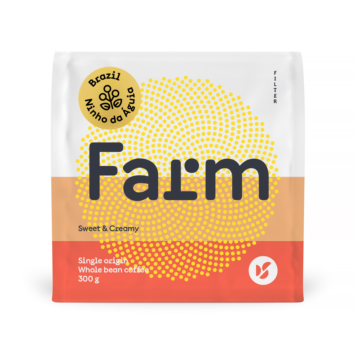 Doubleshot - kawa ziarnista Brazylia Ninho da Aguia Natural Filter 300 g (outlet)