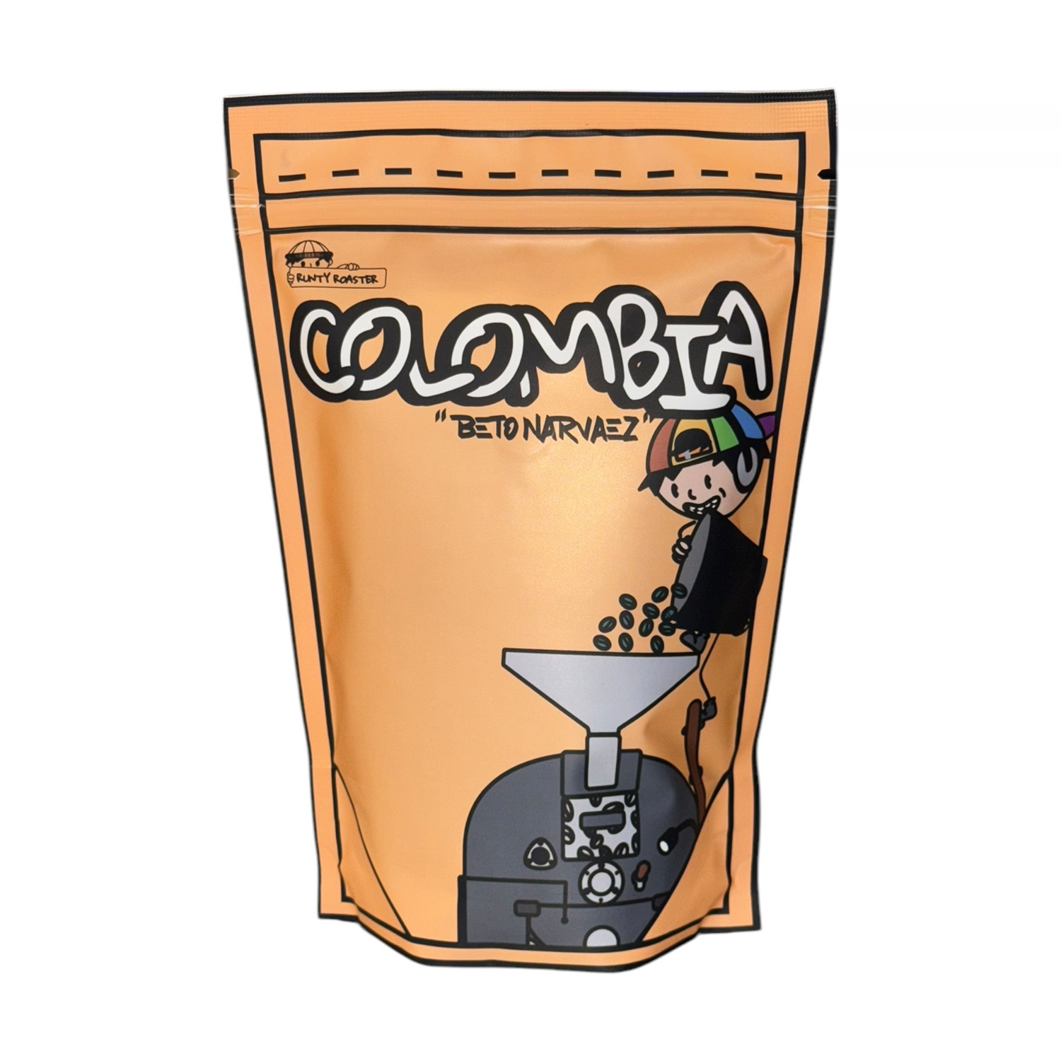 Runty Roaster - kawa ziarnista Kolumbia Beto Narvaez Natural Filter 250 g