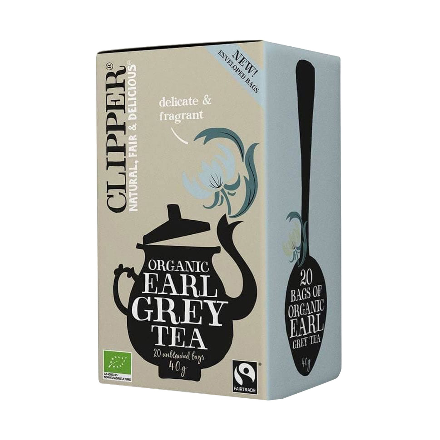 Clipper - herbata czarna Organic Earl Grey Tea 20 saszetek