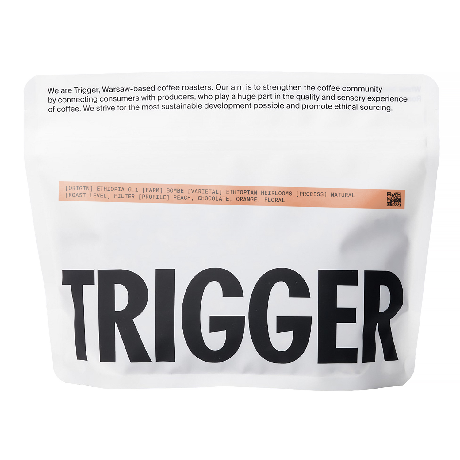 Trigger - kawa ziarnista Etiopia Bombe Natural Filter 250 g