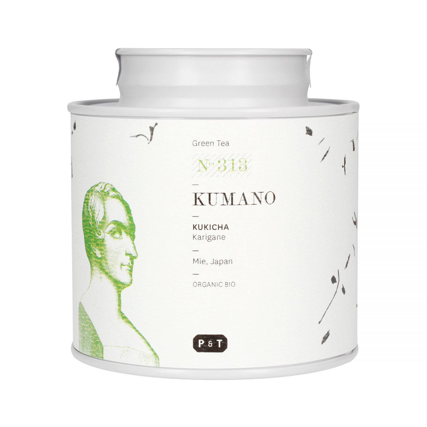 Paper & Tea - herbata zielona sypana Kumano puszka 80 g