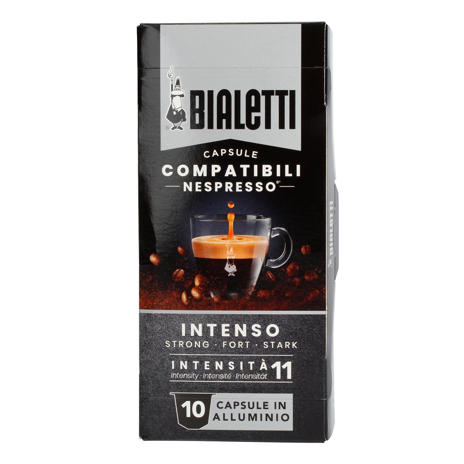 Bialetti - kawa w kapsułkach Nespresso Intenso - 10 kapsułek