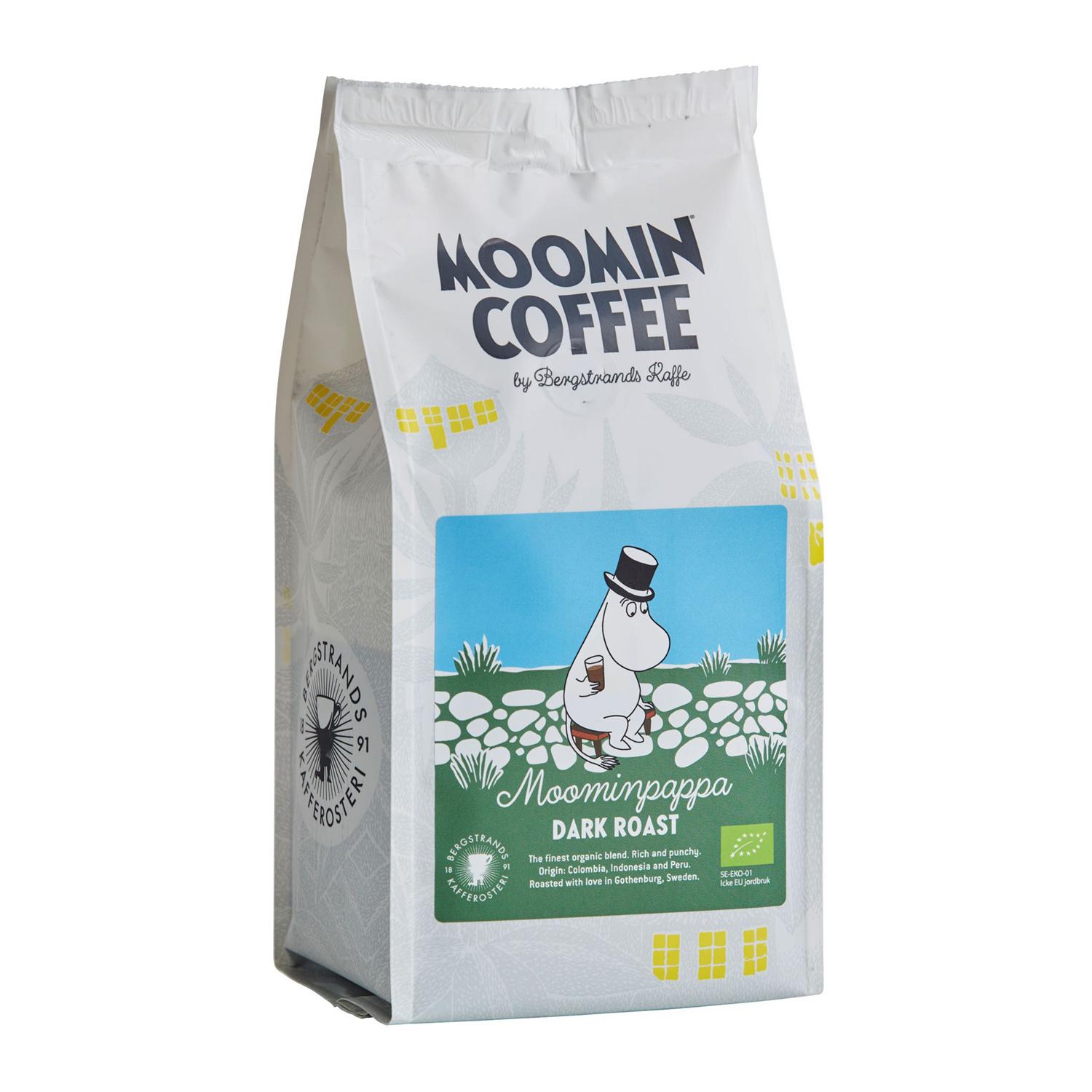 Bergstrands Kafferosteri - kawa mielona Moomin Coffee - Moominpappa 250 g