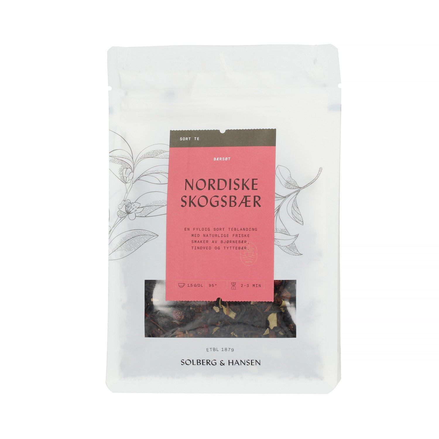 Solberg & Hansen - herbata czarna sypana Nordiske Skogsbaer 70 g