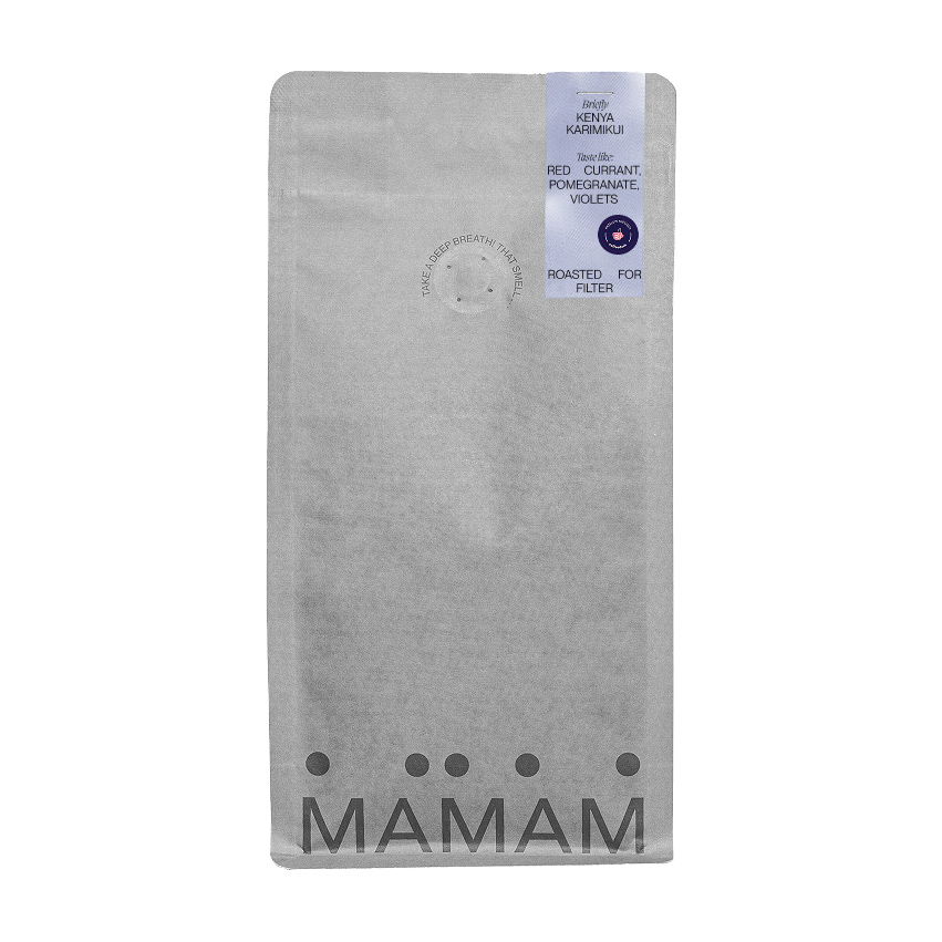 MAMAM - kawa ziarnista Kenia Karimikui Washed Filter 250 g
