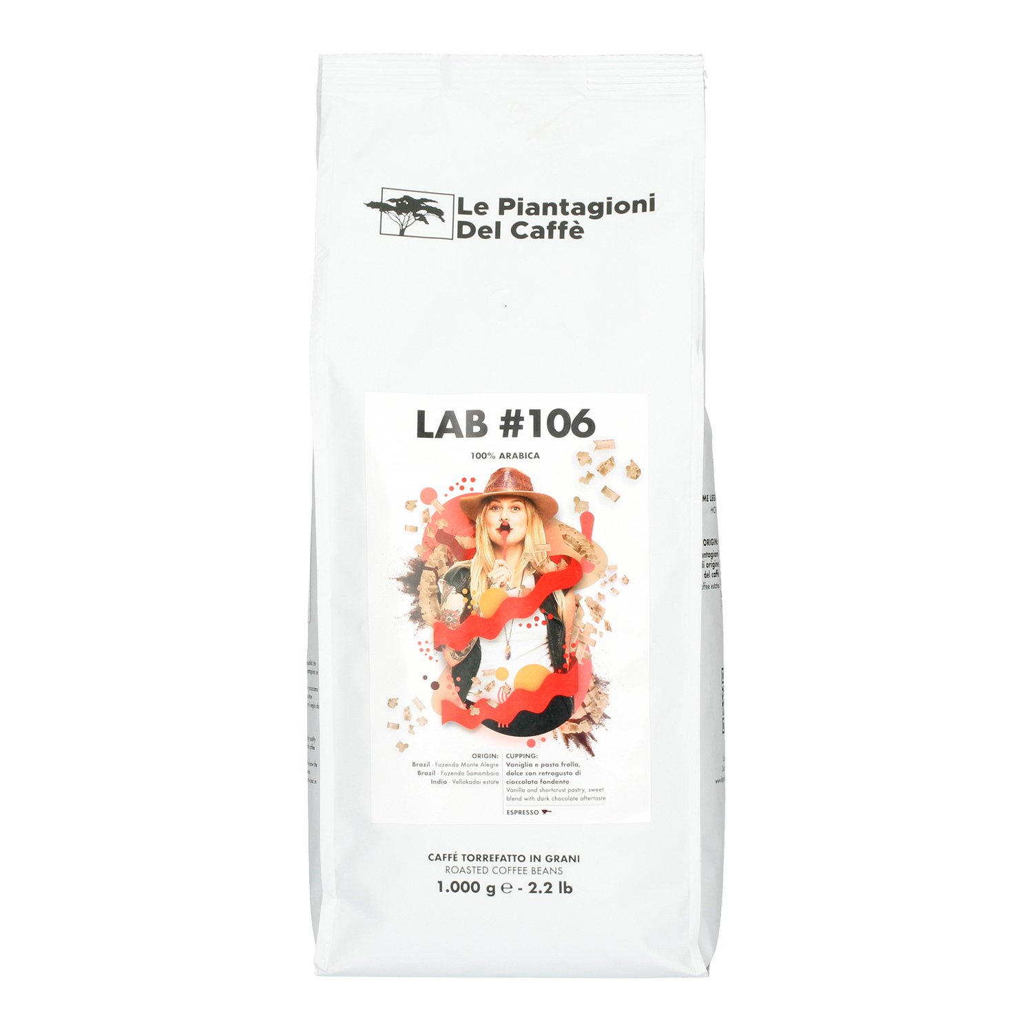 Le Piantagioni del Caffe - kawa ziarnista Lab#106 -1 kg