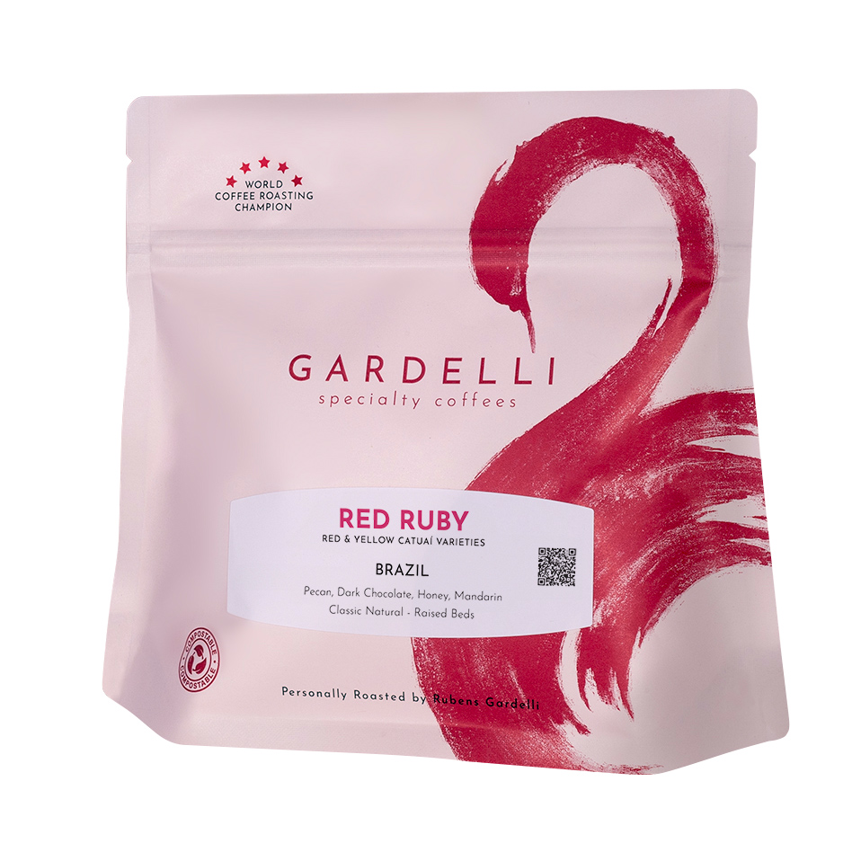 Gardelli Speciality Coffees - kawa ziarnista Brazylia Red Ruby Natural Omniroast 250 g